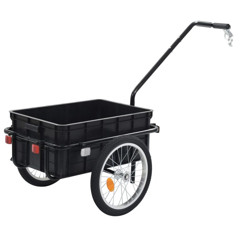 Plastic best sale bike trailer